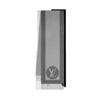 Шарф Кардифф Louis Vuitton, серый