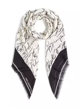 Шарф Karl Lagerfeld Essential, кремовый