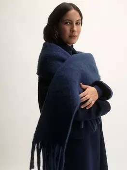 Шарф KAVAZI, темно-синий