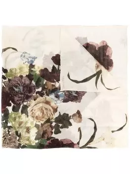 Шарф Kimono 1997 Valentino Garavani, нейтральный цвет