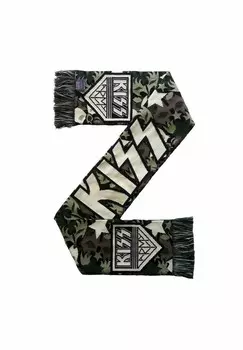 Шарф KISS ARMY rockshirts, оливковый
