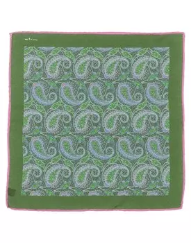 Шарф Kiton, зеленый