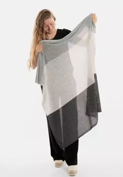 Шарф Knit Factory, серый