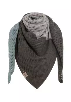Шарф Knit Factory, зеленый
