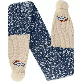 Шарф-конфетти FOCO Denver Broncos с помпоном