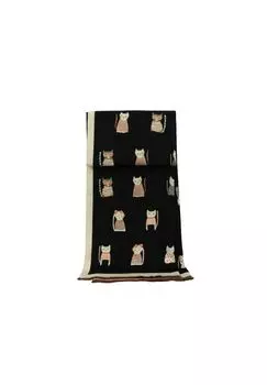 Шарф кот Zebro, цвет Schwarz One Size