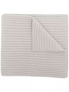 Шарф крупной вязки N.Peal, бежевый