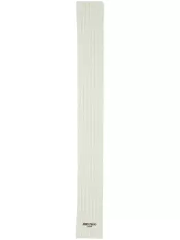 Шарф крупной вязки с вышитым логотипом JIMMY CHOO, белый