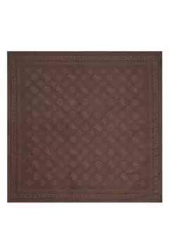 Шарф KUBA 4G LOGO PEONY Guess, коричневый