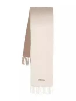 Шарф L'charpe Moisson JACQUEMUS, нейтральный