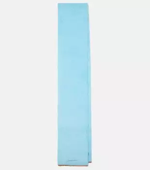 Шарф L'charpe Neve Jacquemus, синий