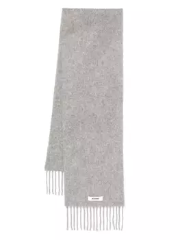 Шарф L'echarpe Jacquemus, серый