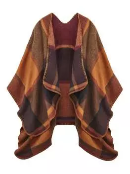 Шарф LASCANA, цвет braun/orange