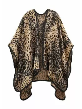 Шарф LASCANA, цвет camelfarben/schwarz