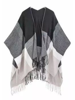 Шарф LASCANA, цвет schwarz/grau/wei