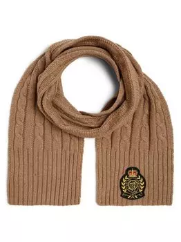 Шарф Lauren Ralph Lauren, коричневый