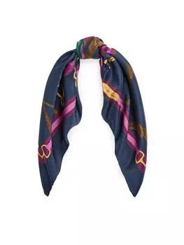 Шарф Lauren Ralph Lauren, синий