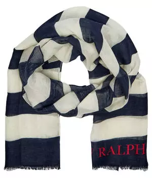 Шарф Lauren Ralph Lauren, синий