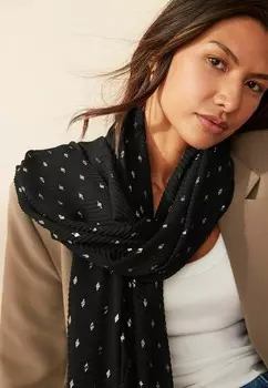 Шарф LIGHTWEIGHT REGULAR FIT Next, черный