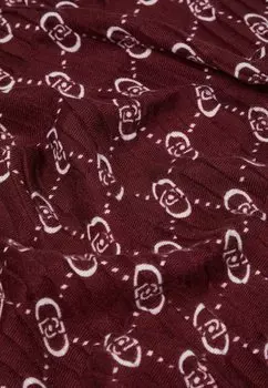 Шарф LIU JO, бордовый фиолетовый