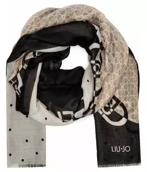 Шарф Liu Jo, черный