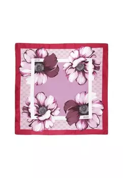 Шарф Liu Jo с цветочным принтом, фиолетовый