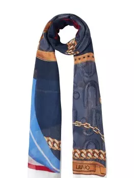 Шарф Liu Jo, темно-синий