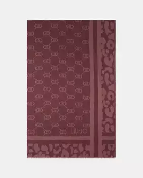 Шарф LIUJO, бордовый