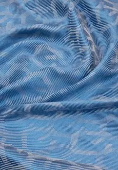 Шарф Logo Guess, синий