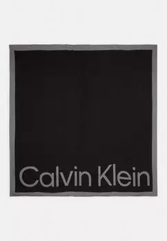 Шарф Logo Scarf Calvin Klein, черный