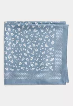 Шарф LOGO SILK BANDANNA Ralph Lauren, синий