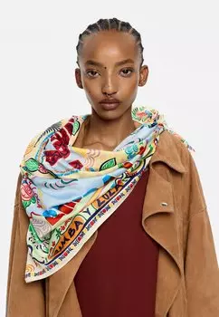 Шарф LOGOS INDIA LIMA Bimba Y Lola, светло-зеленый