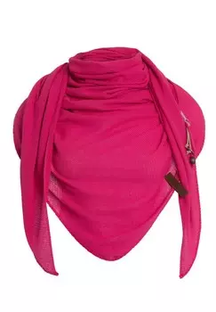 Шарф LOLA Knit Factory, неоновый розовый