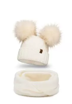 Шарф LOOP SET Vivisence, молочный