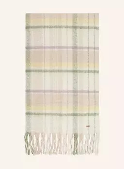 Шарф лориант Barts, бежевый/светло-зеленый/светло-фиолетовый