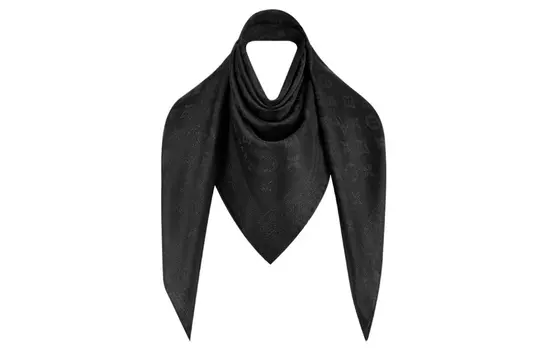 Шарф Louis Vuitton женский, черный