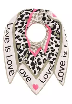 Шарф LOVE Zwillingsherz, цвет khaki