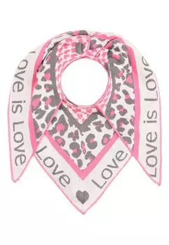 Шарф LOVE Zwillingsherz, цвет pink