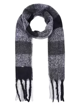 Шарф LUHTA, цвет schwarz/grau - (l)206 x (b)44 cm