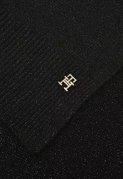 Шарф LUXE SCARF Tommy Hilfiger, черный