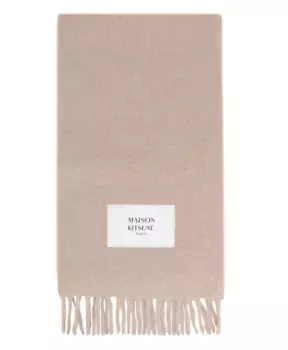 Шарф Maison Kitsun, бежевый