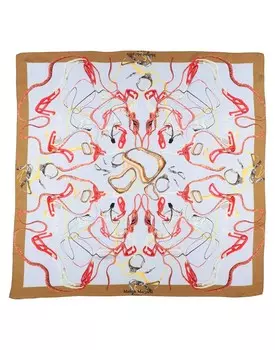 Шарф Maison Margiela, зеленый