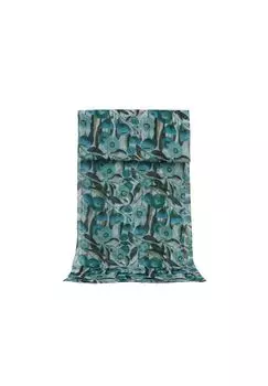 Шарф мак ZEBRO, бирюзовый