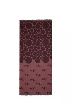 Шарф Manila Grace, светло-красный