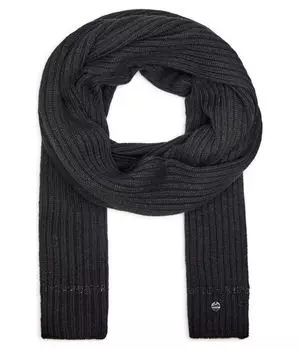 Шарф Marc Cain с добавлением шерсти и кашемира, черный