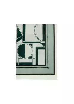 Шарф Marc O'Polo "из смеси органического хлопка лиоцелла", зеленый