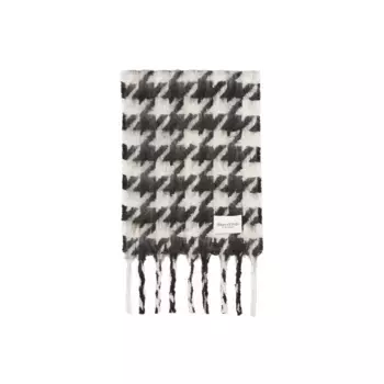 Шарф Marc O'Polo «с длинной бахромой», черный