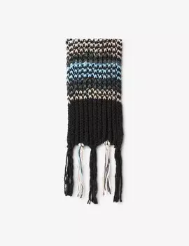 Шарф Marilu с бахромой Rinascente, черный