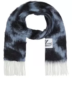 Шарф Marni, цвет Leaden Blue