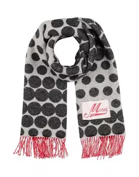Шарф Marni, светло-серый
